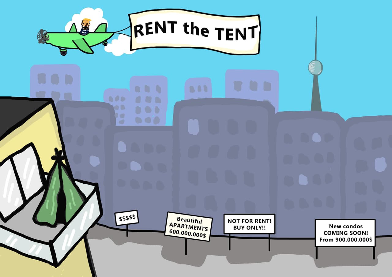 RENT the TENT