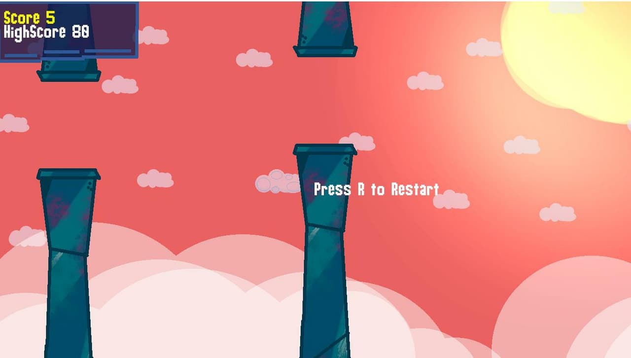 ZombieFlappyBird screenshot 2