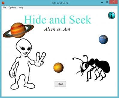 Hide And Seek: Alien vs. Ant screenshot 2