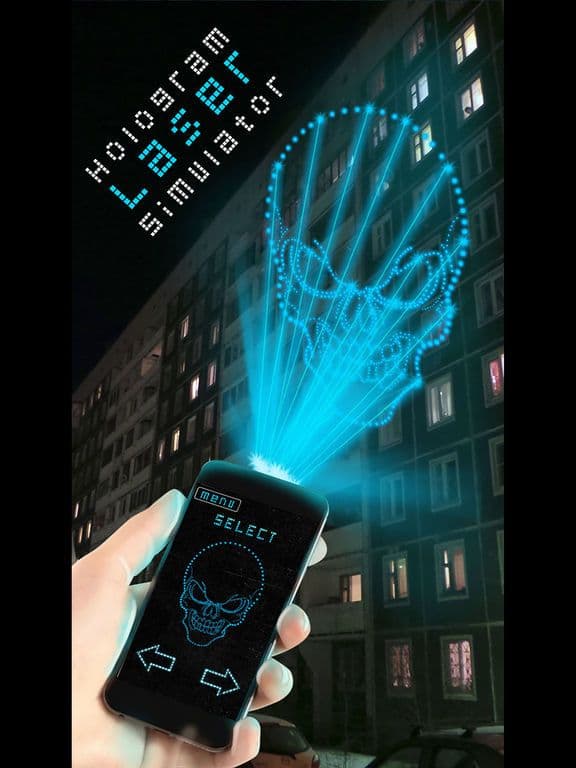 Hologram Laser Simulator screenshot 2