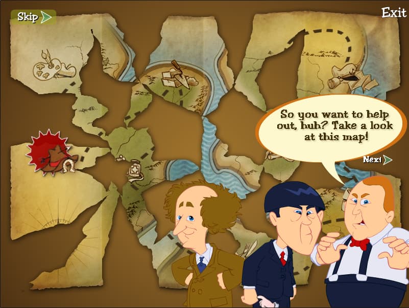 The Three Stooges: Treasure Hunt Hijinks screenshot 3