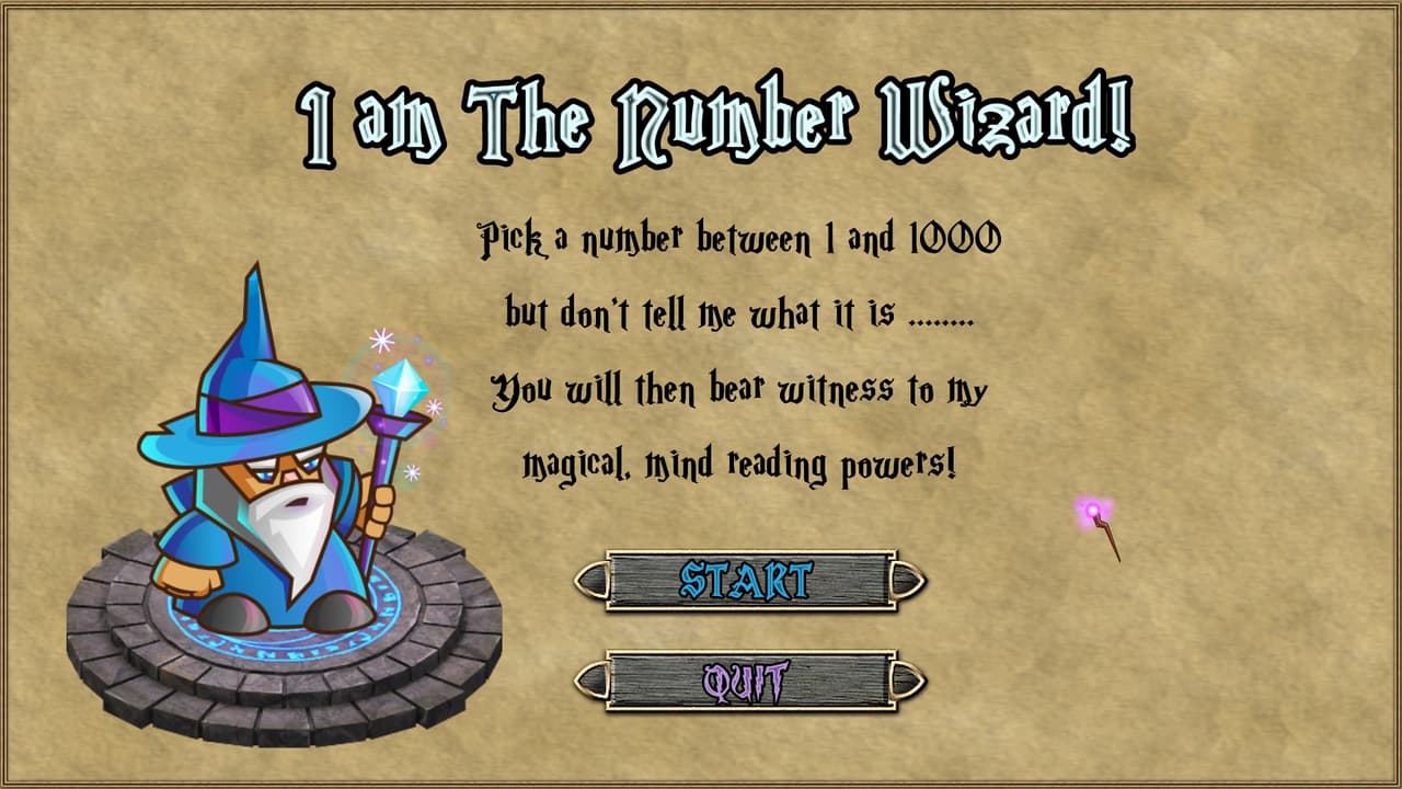 Number Wizard (magic school edition) screenshot 2