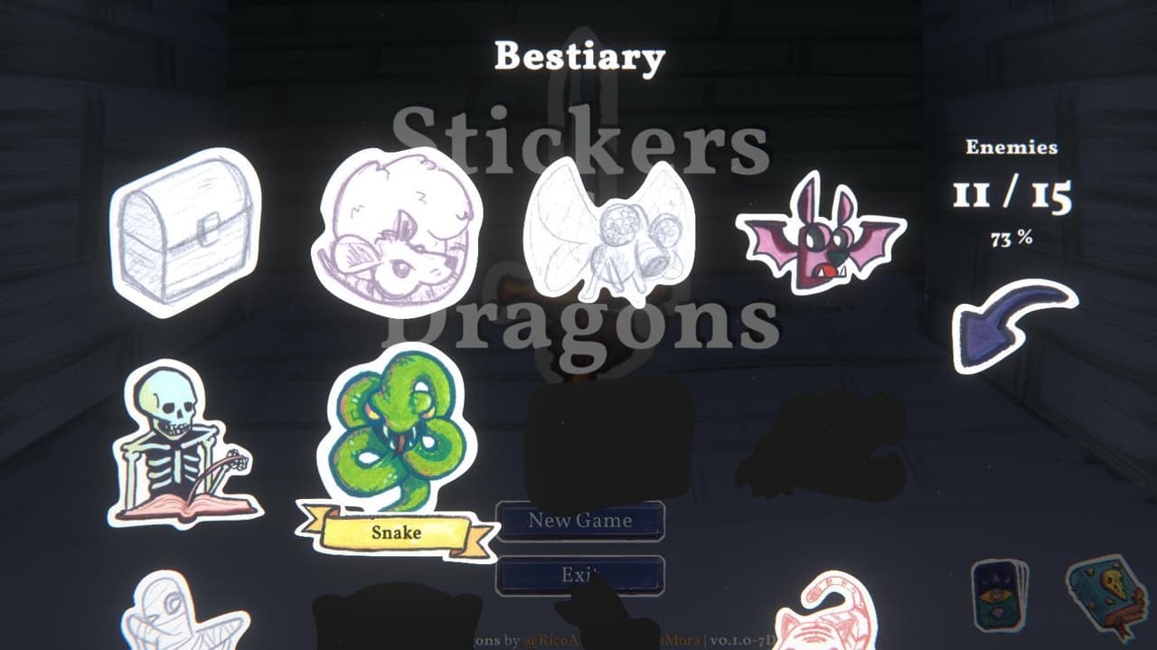 Stickers & Dragons screenshot 3
