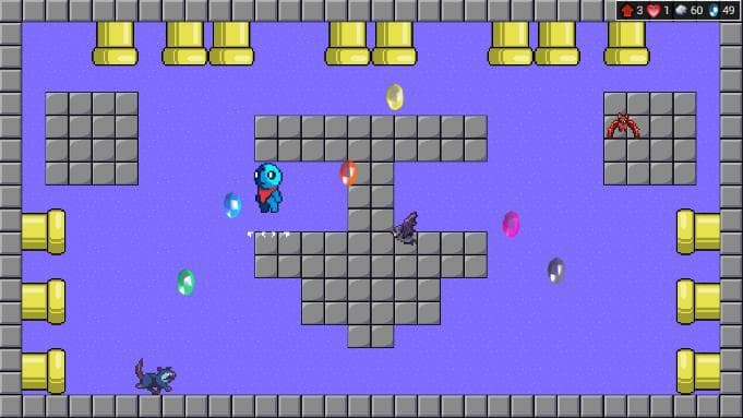 Blue dude (BreixoGames) screenshot 3
