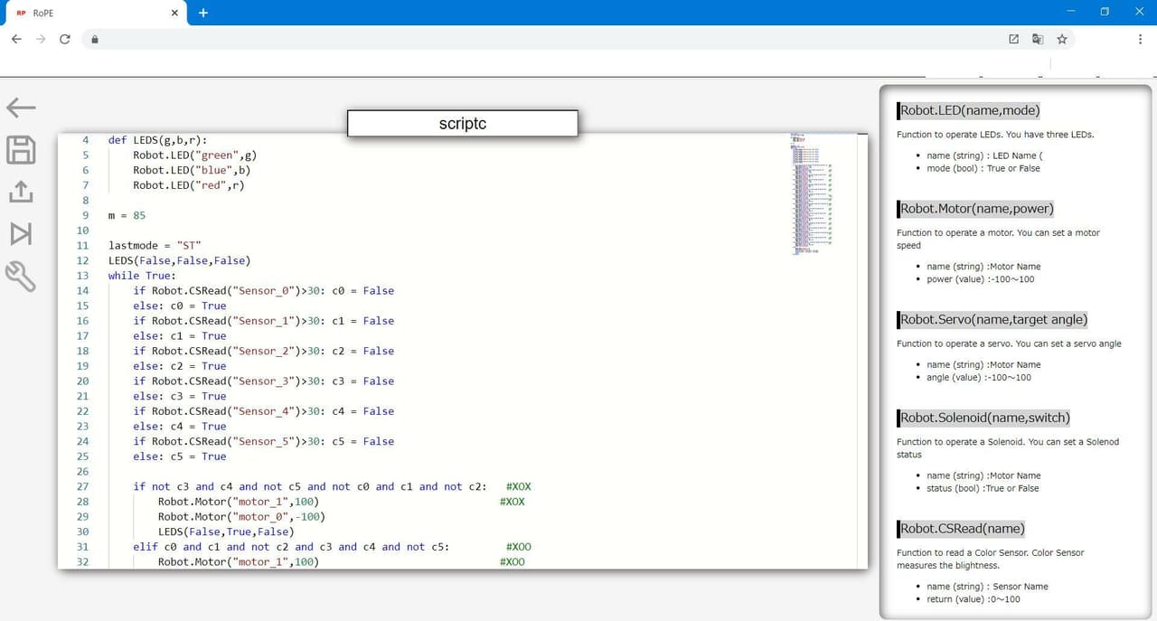 WeboPy - Robot & Python screenshot 4