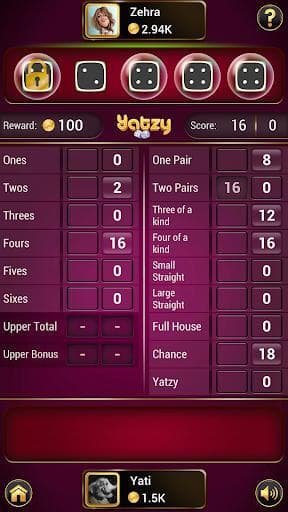 Yatzy - Offline Free Dice Games screenshot 3