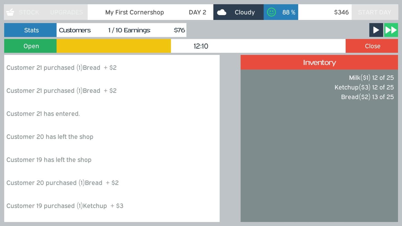 Cornershop Tycoon screenshot 3