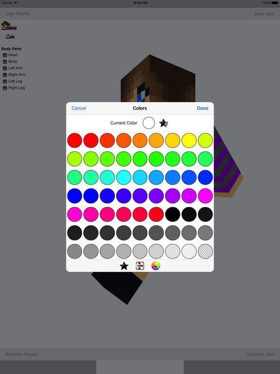 Skin Creator for Minecraft screenshot 2