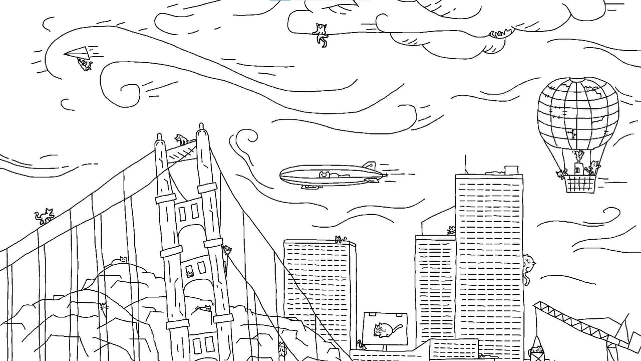 Looking For Cats In a Badly Drawn City screenshot 2