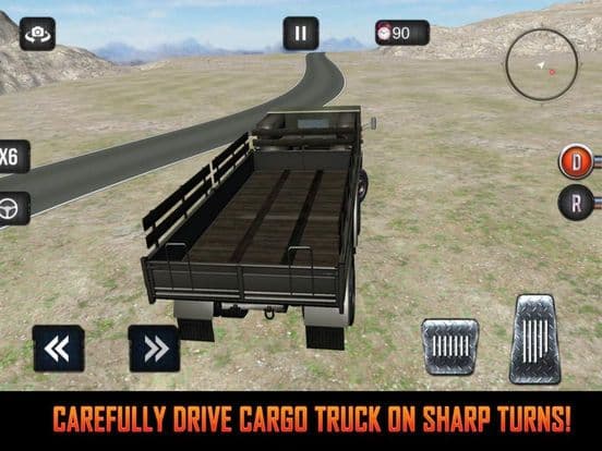 Mission Army Truck Driving screenshot 3