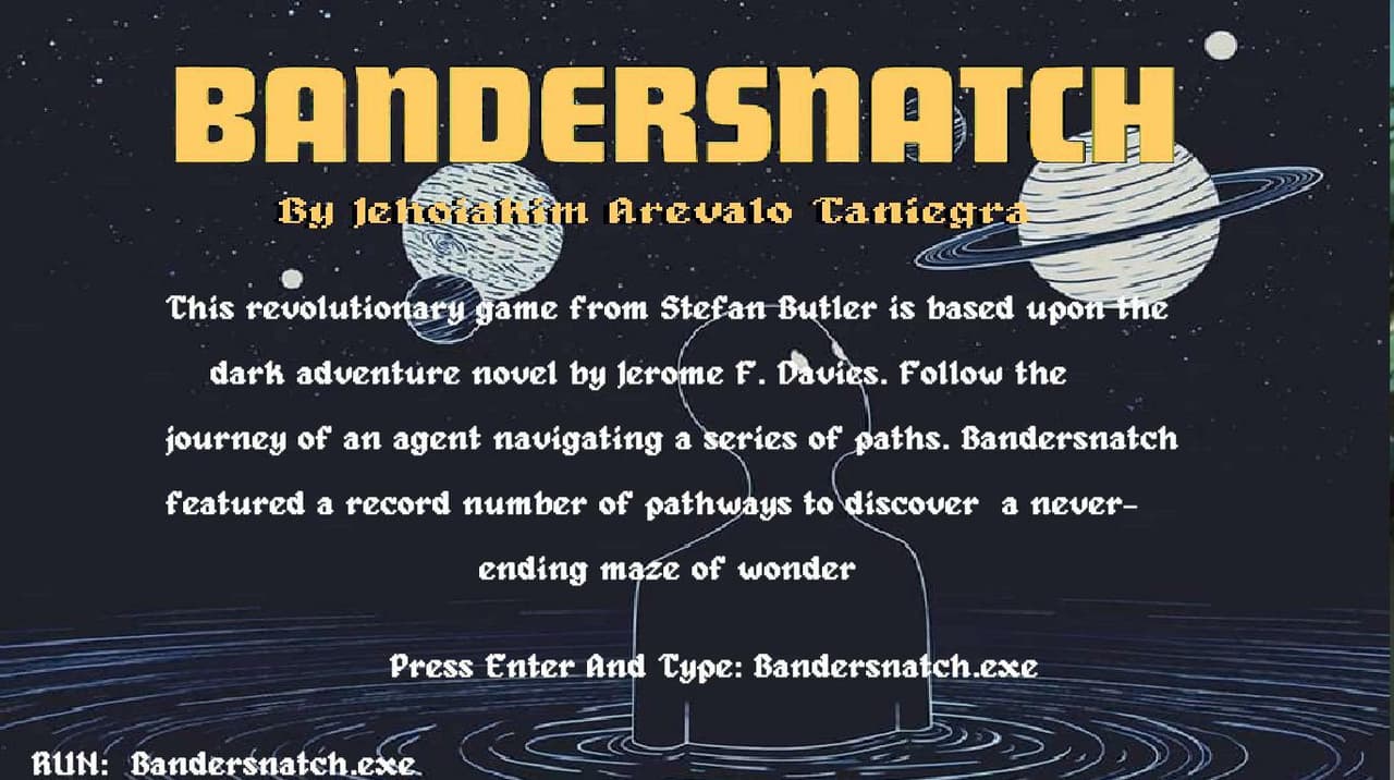 Fan Made Bandersnatch Demo