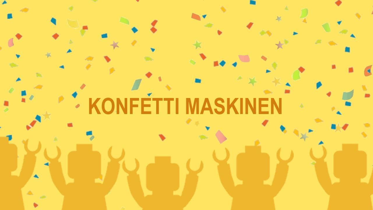 Konfetti Maskinen