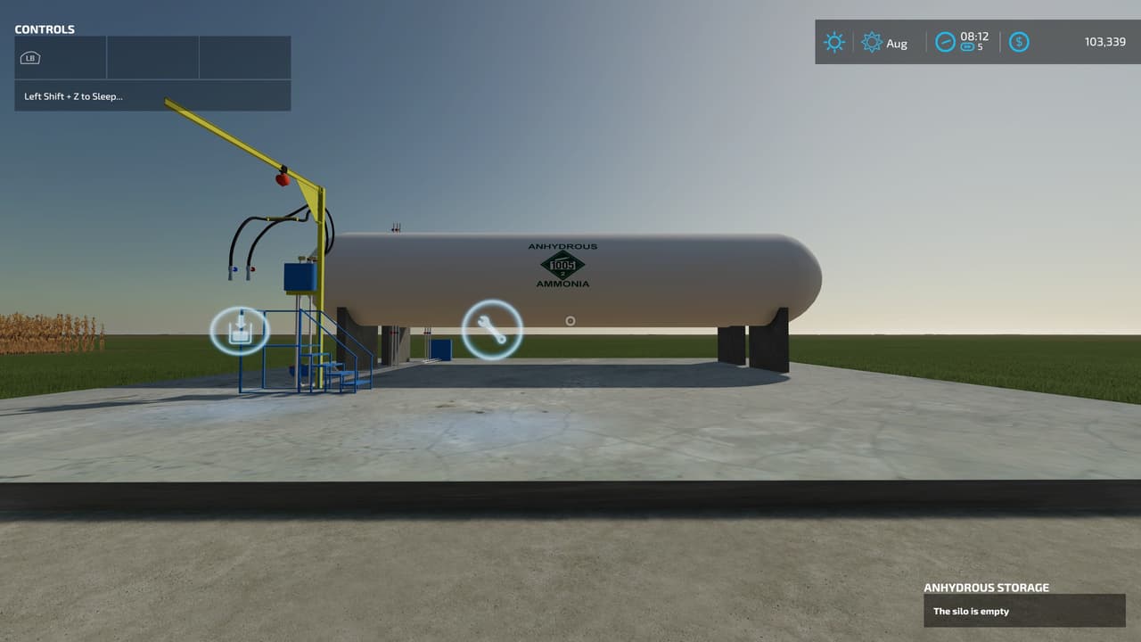 FS22 Anhydrous Storage