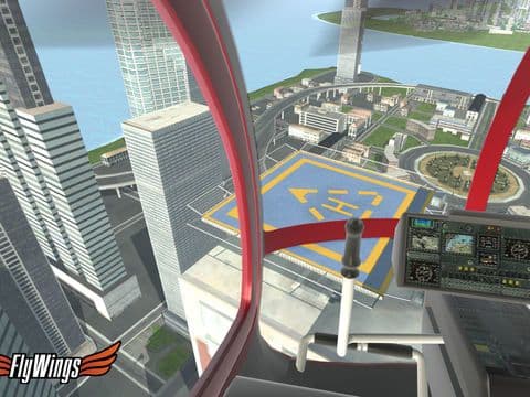 Helicopter Flight Simulator Online 2015 - Flying in New York City HD - Fly Wings screenshot 4