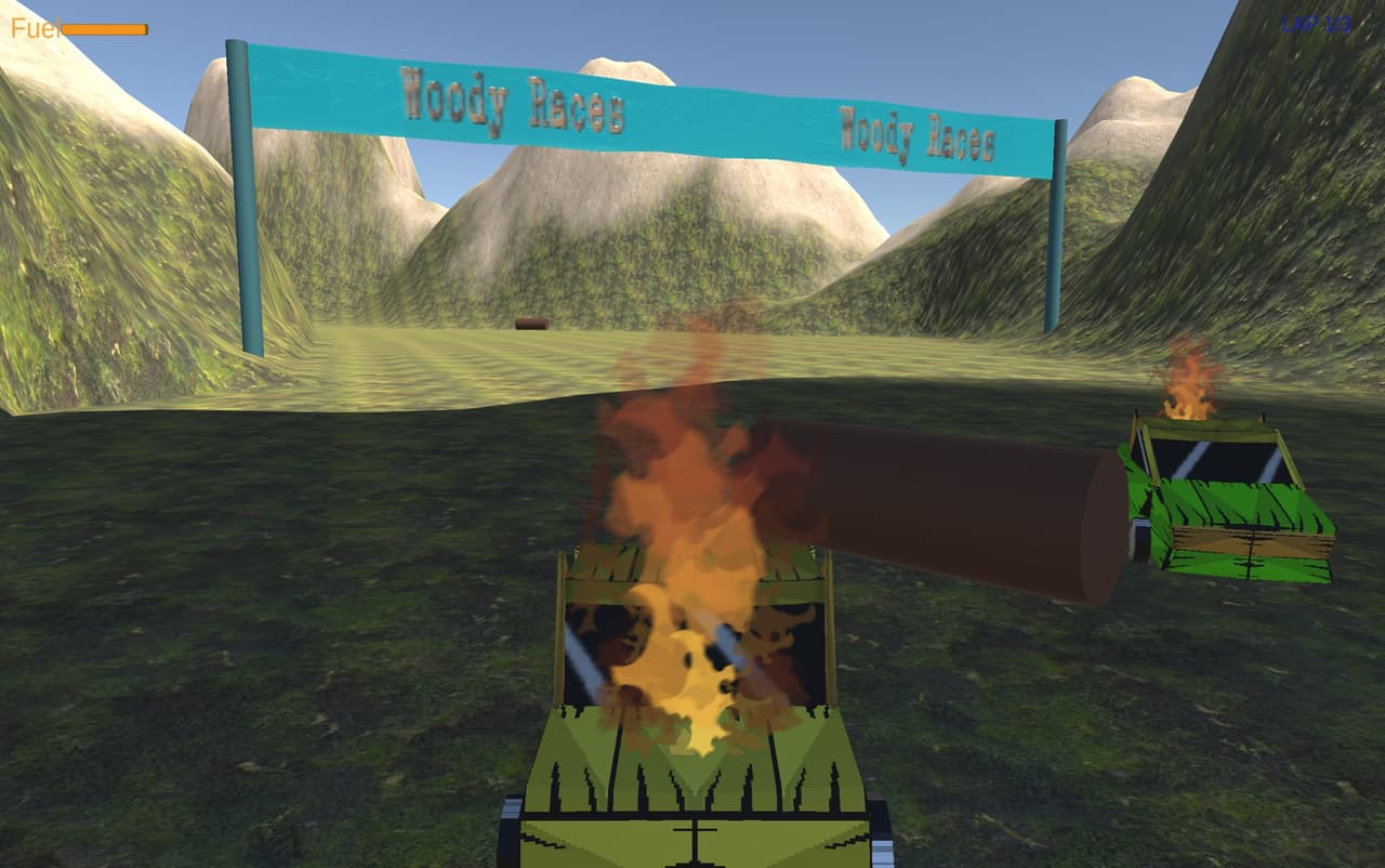 Woody Races screenshot 2