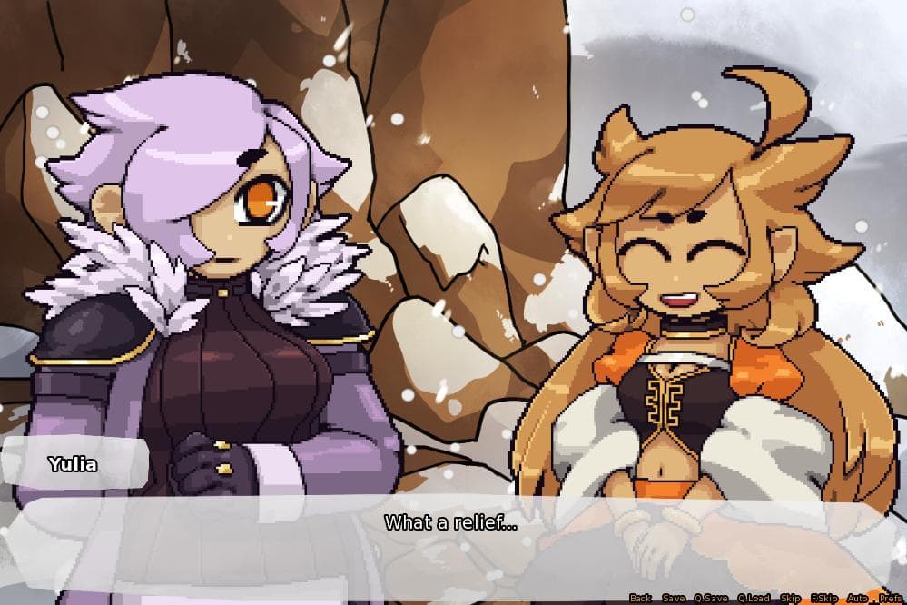 Winters Light, a WLW story screenshot 3