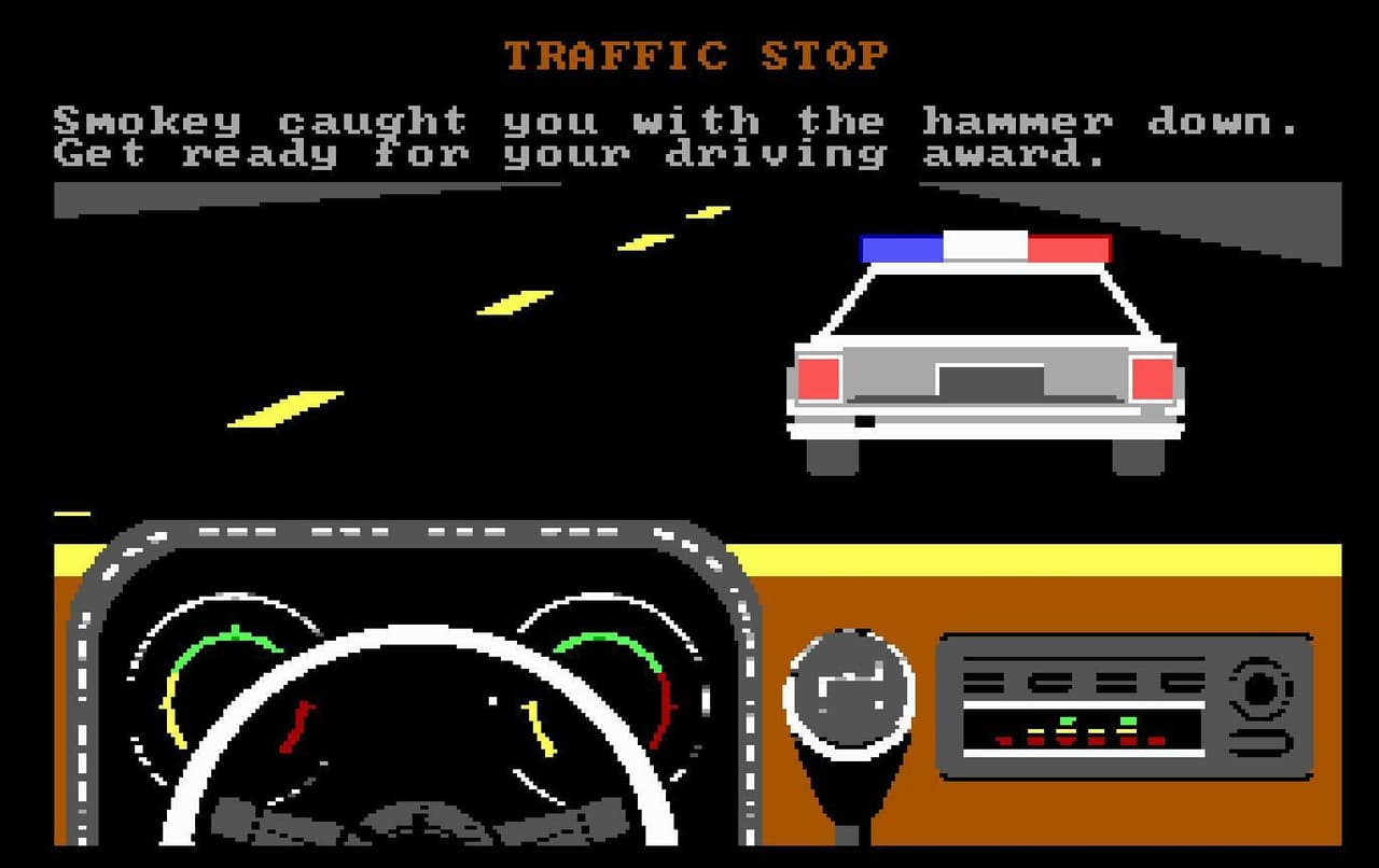 Cross Country Trucking - MS DOS screenshot 5
