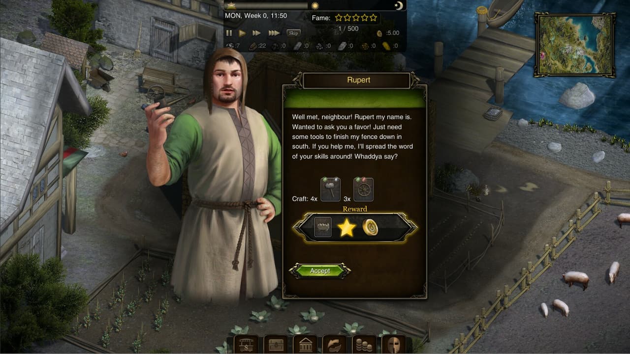 Blacksmith Legends: Prologue screenshot 3