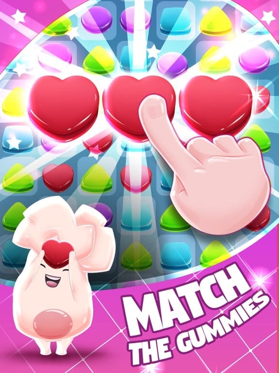 Gummy Dash Match 3 Puzzle Game screenshot 2