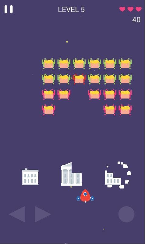 Trump Space Invaders screenshot 5