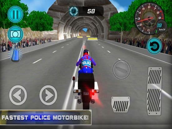 Fast Police Bike:Hero Simulato screenshot 2
