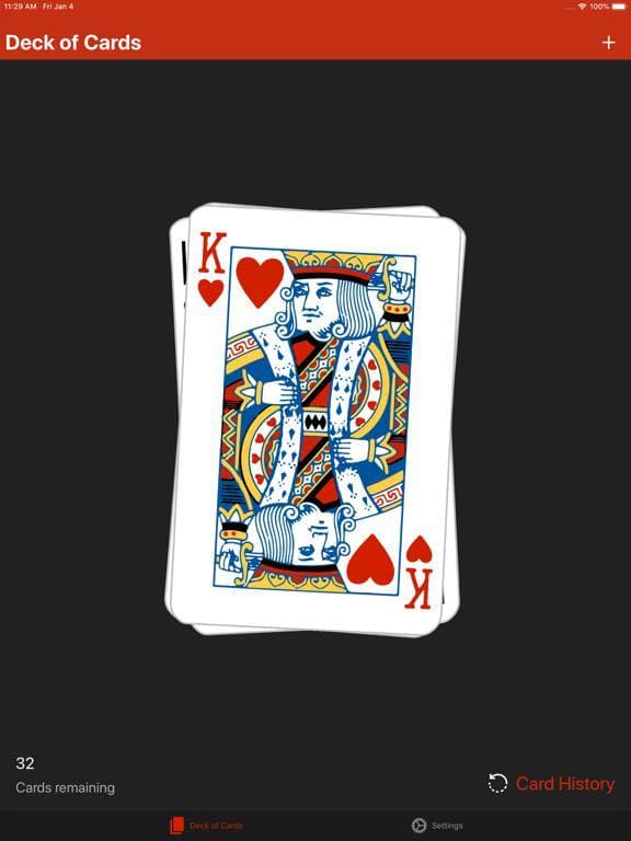 Deck of Cards - Card Simulator screenshot 2