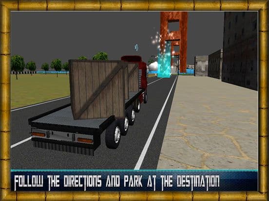 Truck Driver Simulator 2016 - Log cargo transporter truck 4x4 offroad parking game screenshot 3