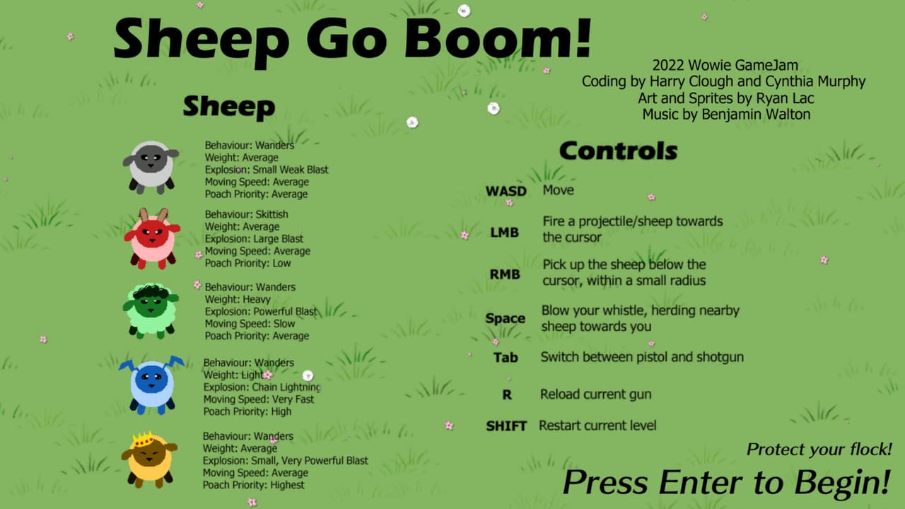 Sheep Go Boom