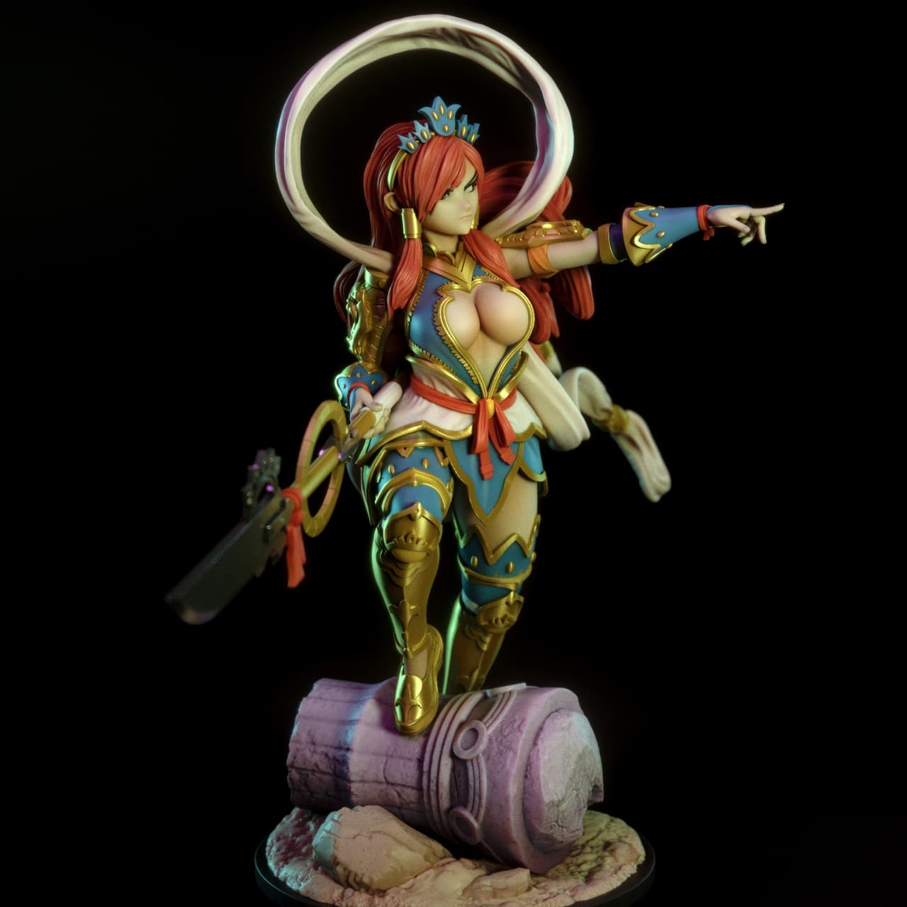 Erza Scarlet - Nakagami Armor screenshot 2