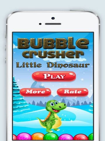 Dinosaur bubble shooter ball free mobile game screenshot 2