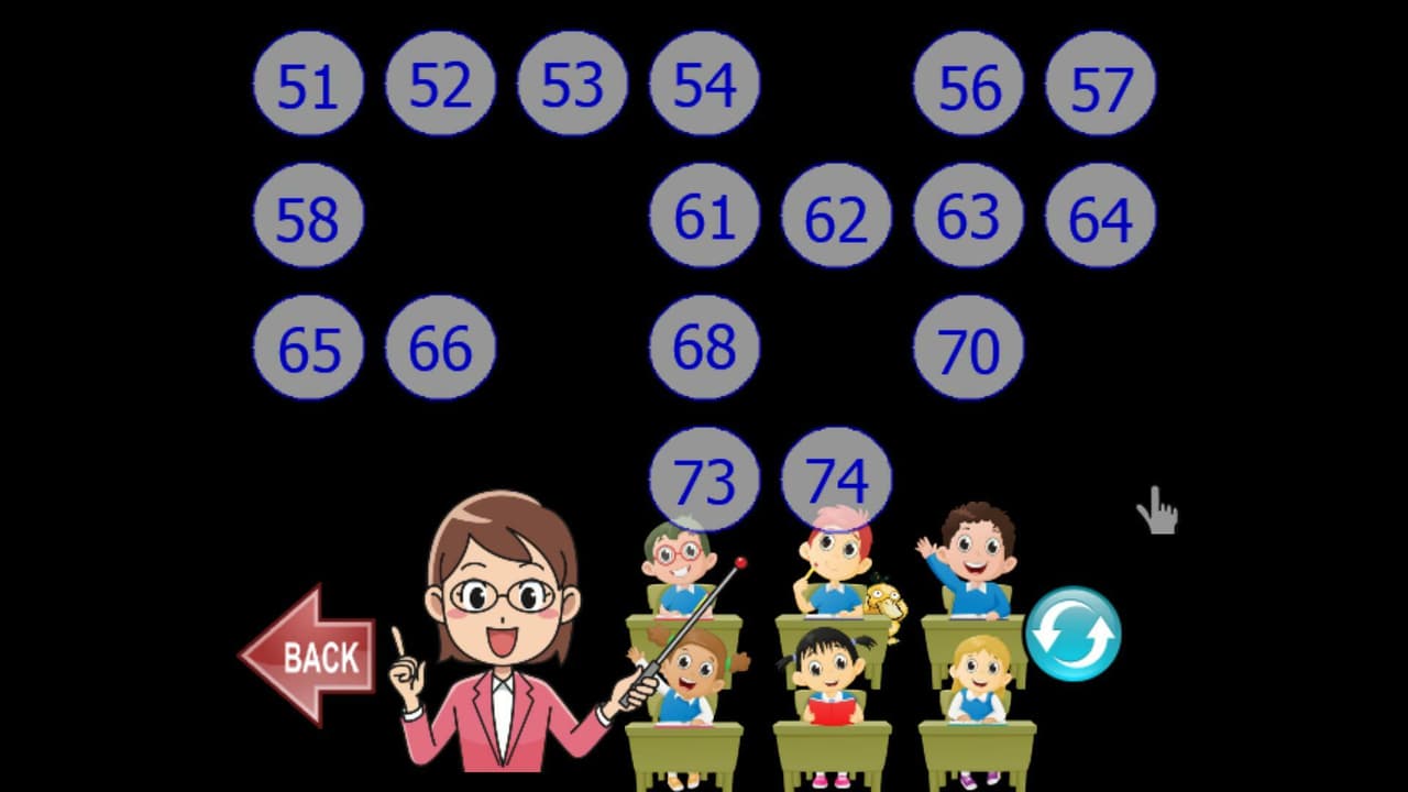Poke Numbers 51 to 75 screenshot 4