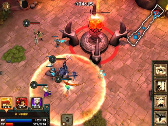 Legendary Heroes - offline MOBA screenshot 3