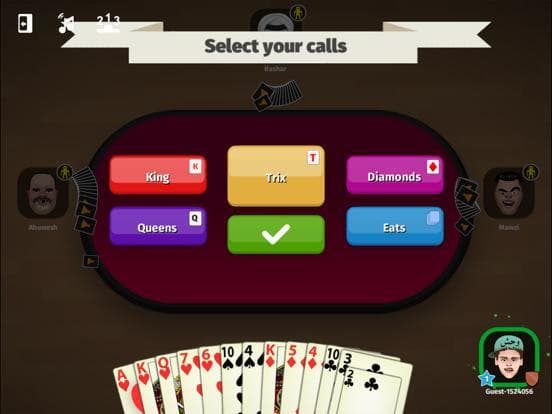 iTrix - The Trix Cards Game screenshot 4