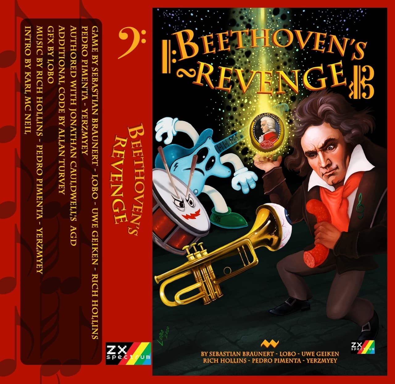 BEETHOVENS REVENGE (48K and 128K Version) screenshot 3