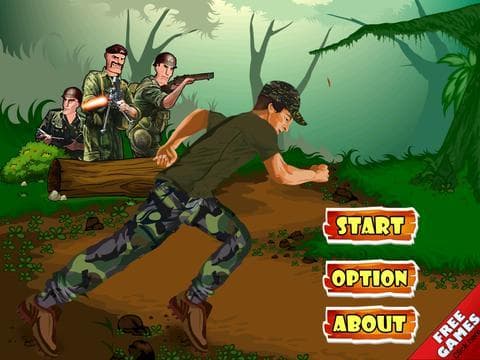 Army Soldier Jungle Battle Escape screenshot 2