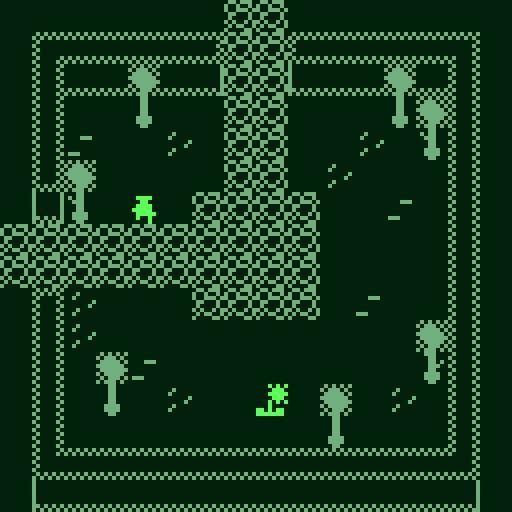 The moss garden.
