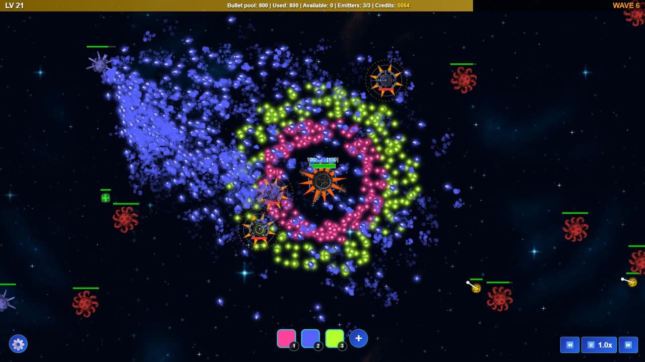 Pattern Survivors: Bullet Hell (Roguelike) screenshot 6