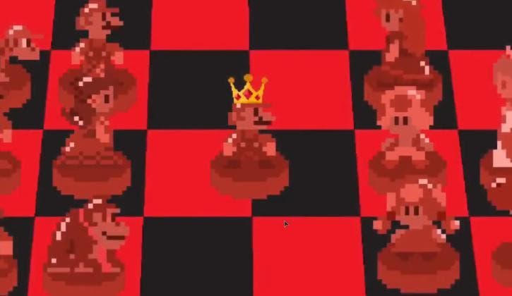 Checkers with Mario Physics screenshot 4
