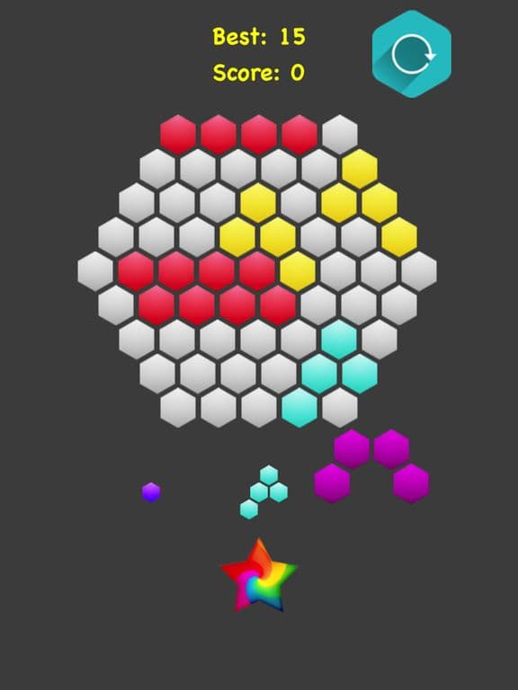 Hexagonal Merge.. screenshot 2