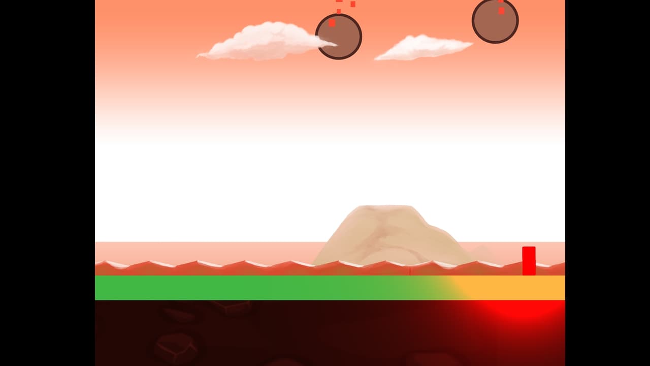 man vs meteors screenshot 2
