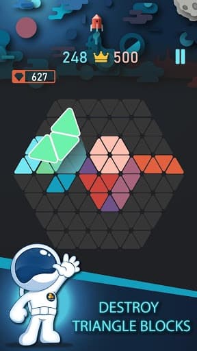 Trigon: Triangle Block Puzzle Game screenshot 2