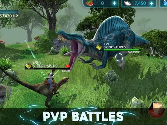 Dino Tamers: Jurassic MMORPG screenshot 3