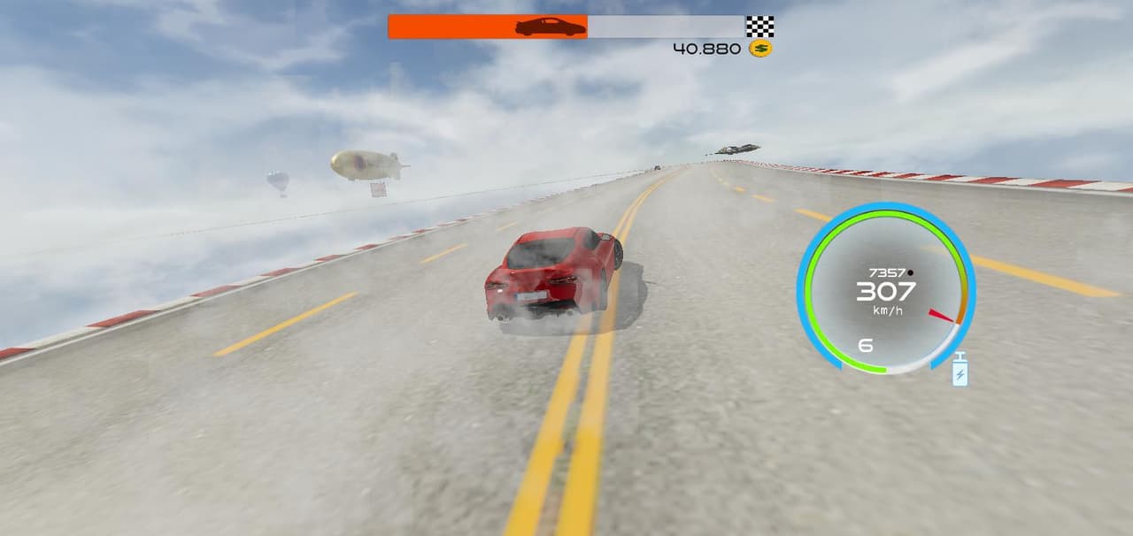 Race among the clouds screenshot 3