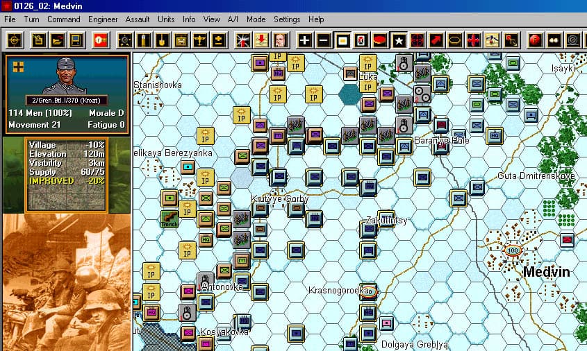 Panzer Campaigns: Korsun 44 screenshot 2