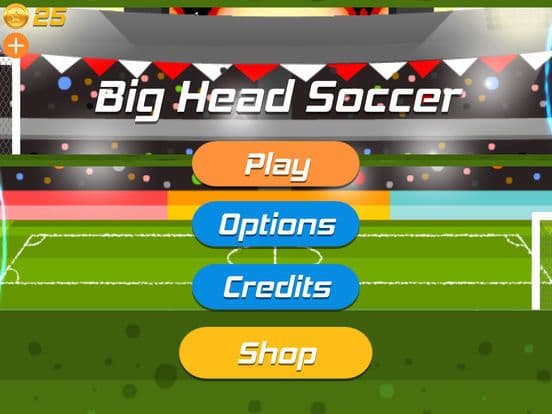 Big Head Soccer screenshot 2