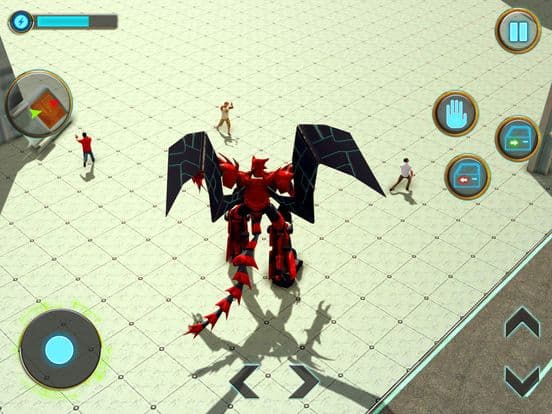 Incredible Dragon Robot 3D screenshot 5