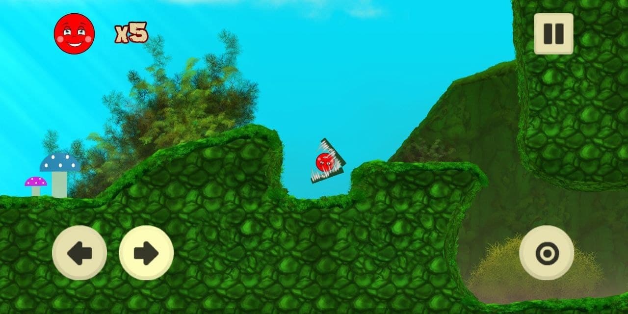 Bouncing Red Ball Adventure screenshot 2