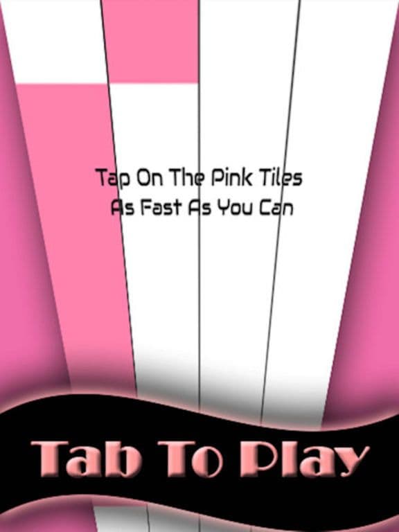 Pink Piano Tap - white music Tile screenshot 3