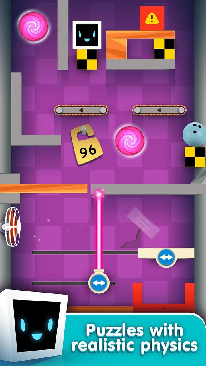 Heart Box - physics puzzle screenshot 2