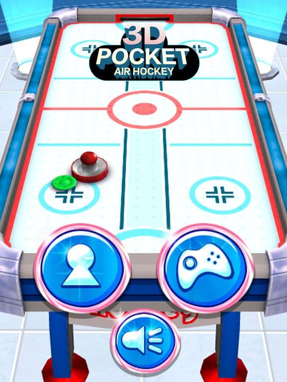 3D Pocket Air Hockey screenshot 2